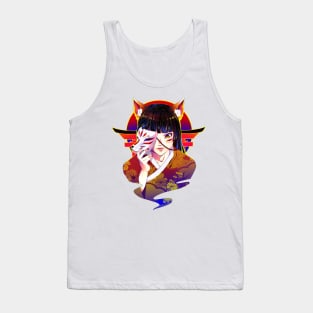 Anime Inari fox girl Tank Top